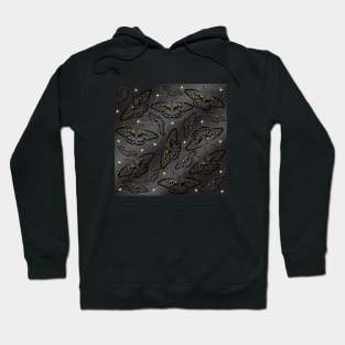 monarch butterfly pattern Hoodie